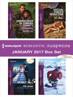 cover image of Harlequin Romantic Suspense January 2017 Box Set